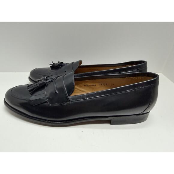 Mezlan Men’s Santander Navy Blue Dress Loafers Slip Ons Leather Size 11.5 N NIB main image 11